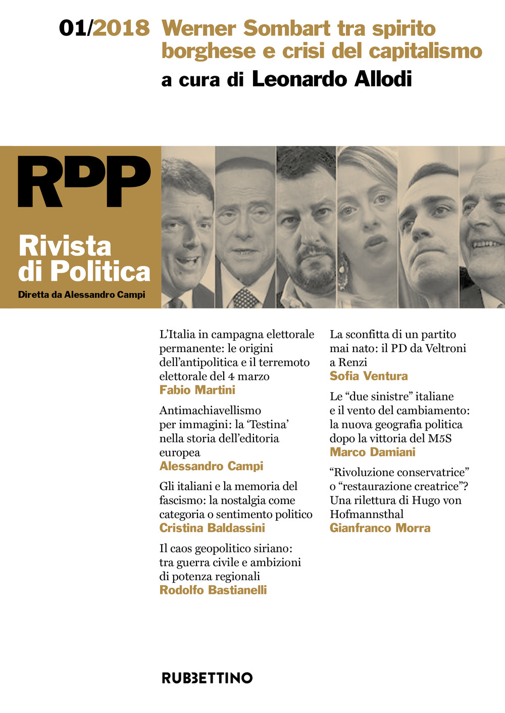 Rivista di politica. Vol. 1: Werner Sombart tra spirito borghese …
