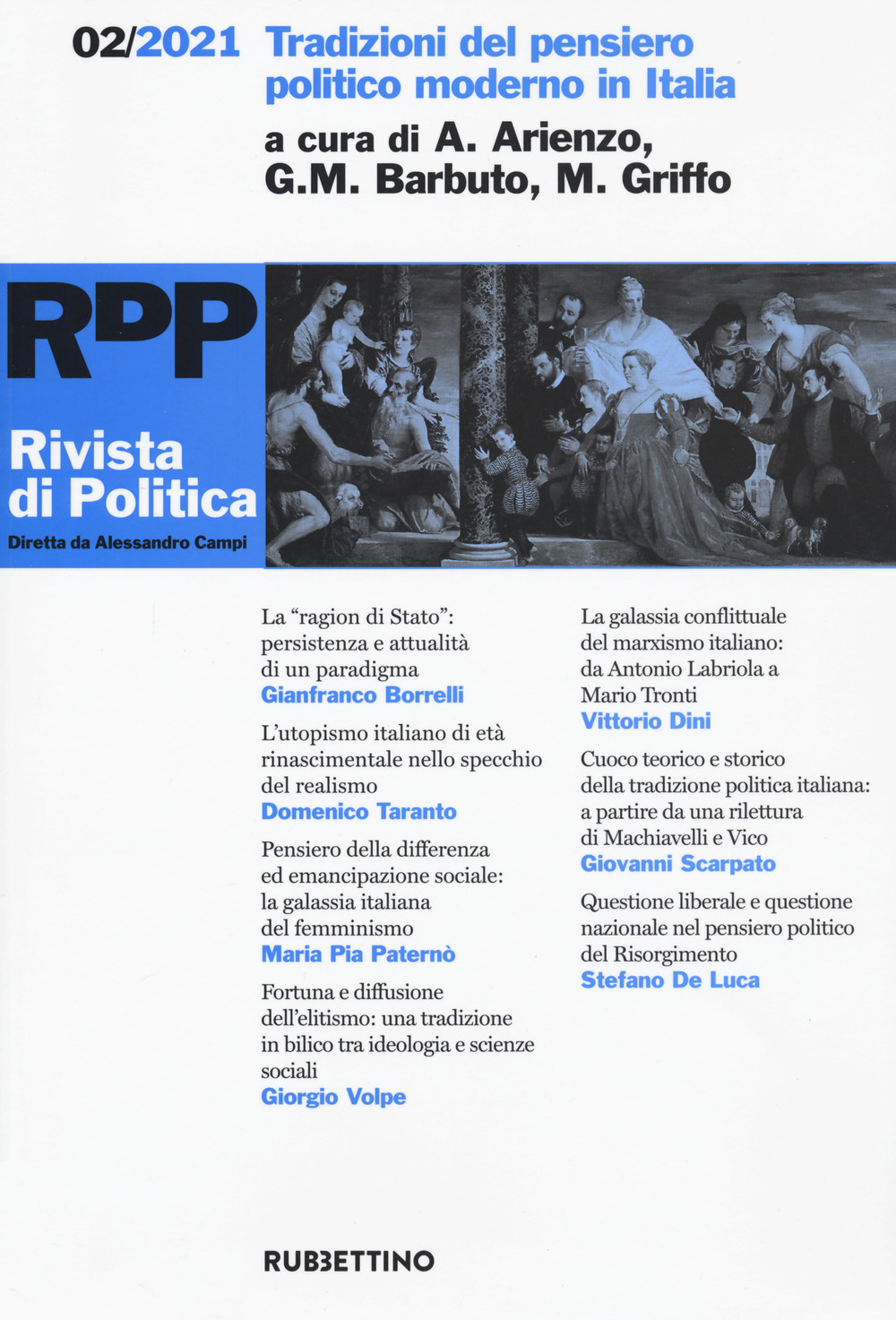 Rivista di politica. Vol. 2: Tradizioni del pensiero politico moderno …