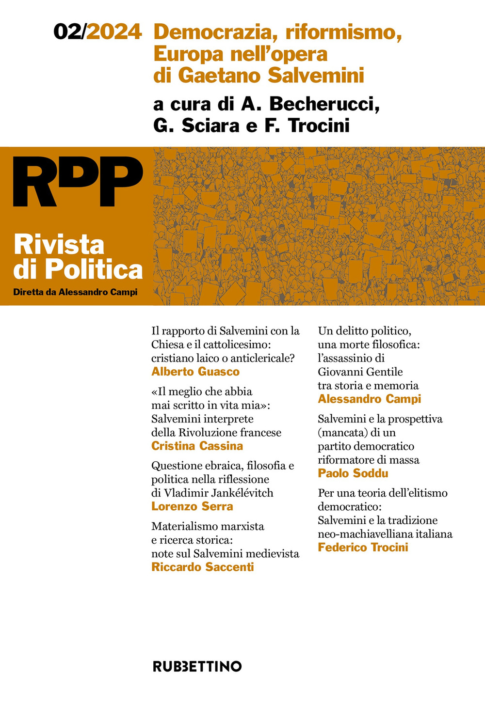 Rivista di politica. Vol. 2: Democrazia, riformismo, Europa nell'opera di …