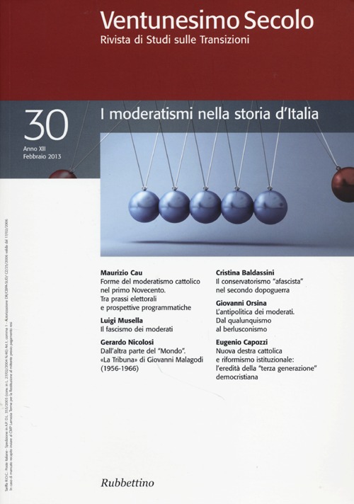 Ventunesimo secolo. Rivista di studi sulle transizioni. Vol. 30: I …