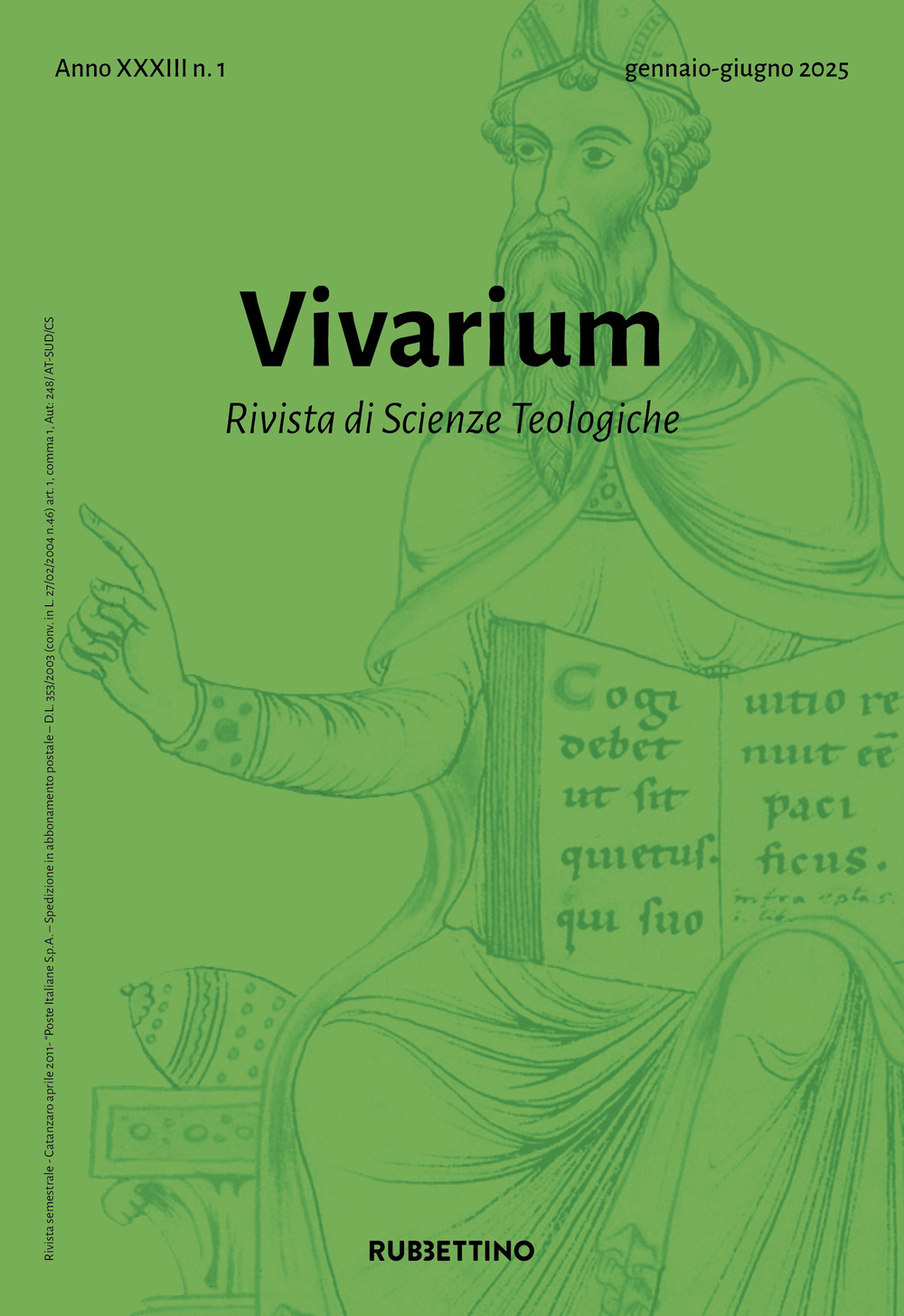 Vivarium. Rivista di scienze teologiche. Vol. 1: Gennaio-giugno