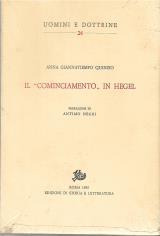 Il cominciamento in Hegel