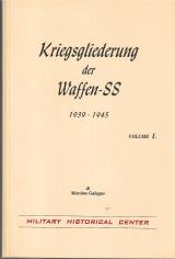 Kriegsgliederung der waffen ss 2 volumi