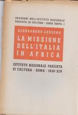 La missione dellitalia in africa