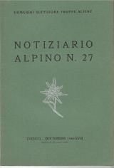 notiziario alpino n.27  settembre 1940