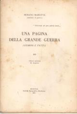 Una pagina della grande guerra