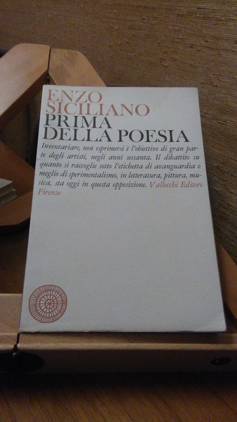 PRIMA DELLA POESIA