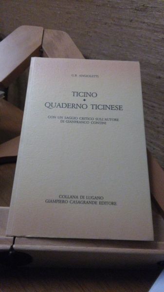 TICINO. QUADERNO TICINESE