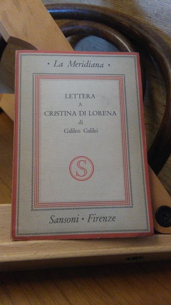 LETTERA A CRISTINA DI LORENA