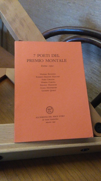 7 POETI DEL PREMIO MONTALE. ROMA 1990