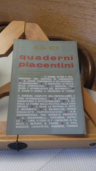 QUADERNI PIACENTINI 66 - 67