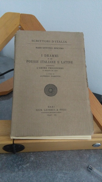 I DRAMMI E LE POESIE ITALIANE E LATINE AGGIUNTOVI L'AMORE …