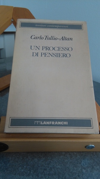 UN PROCESSO DI PENSIERO