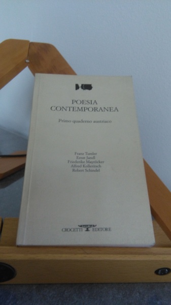 POESIA CONTEMPORANEA. PRIMO QUADERNO AUSTRIACO.