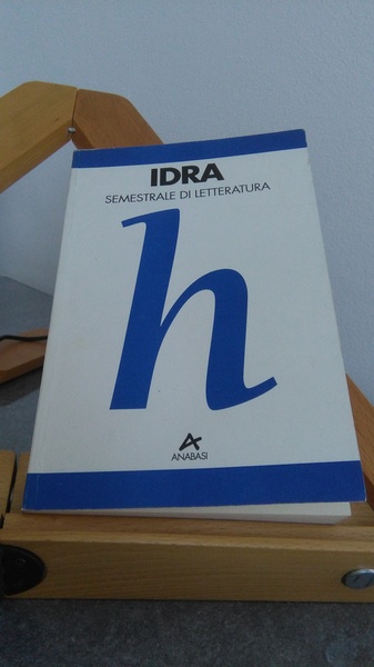 IDRA. SEMESTRALE DI LETTERATURA. ANNO V NUMERO 9