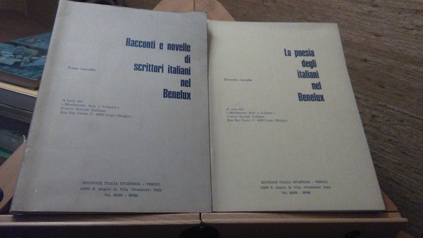 RACCONTI E NOVELLE DI SCRITTORI ITALIANI NEL BENELUX - PRIMA …