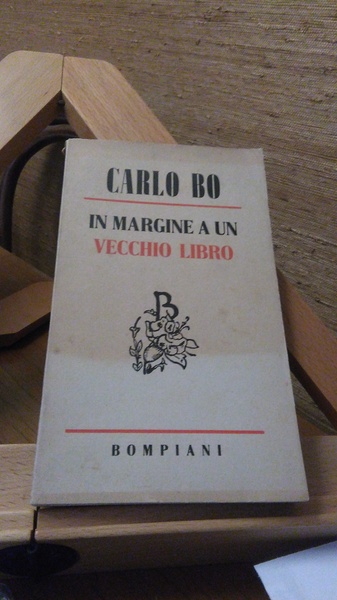 IN MARGINE A UN VECCHIO LIBRO