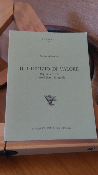 IL GIUDIZIO DI VALORE