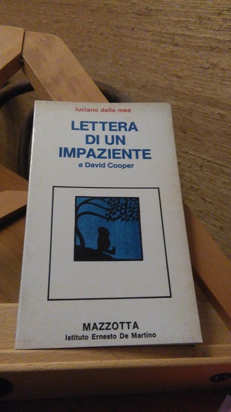 LETTERA DI UN IMPAZIENTE A DAVID COOPER