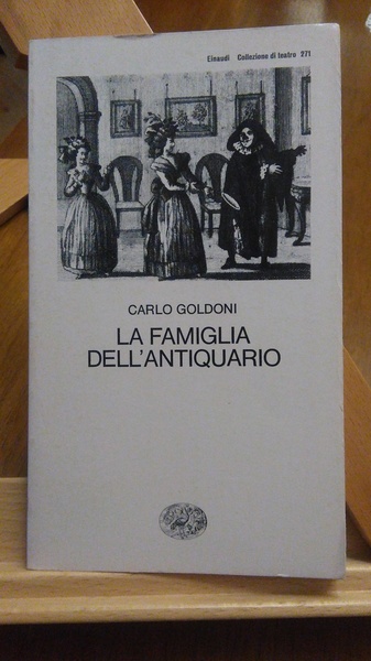 LA FAMIGLIA DELL'ANTIQUARIO, EINAUDI 1983