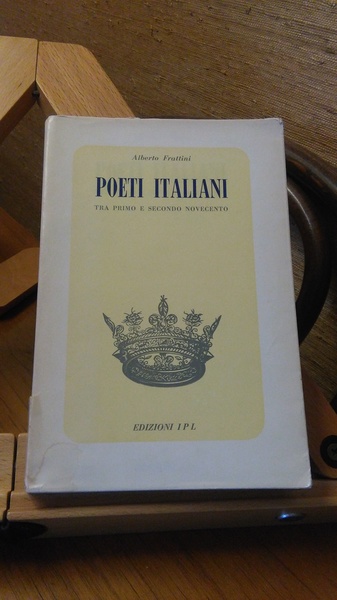 POETI ITALIANI TRA PRIMO E SECONDO NOVECENTO