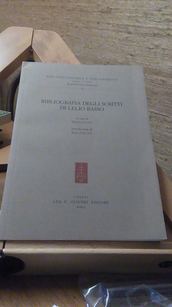 BIBLIOGRAFIA DEGLI SCRITTI D LELIO BASSO