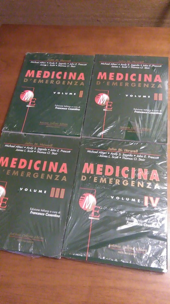 MEDICINA D'EMERGENZA. 4 VOLUMI