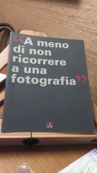 A MENO DI NON RICORRERE A UNA FOTOGRAFIA