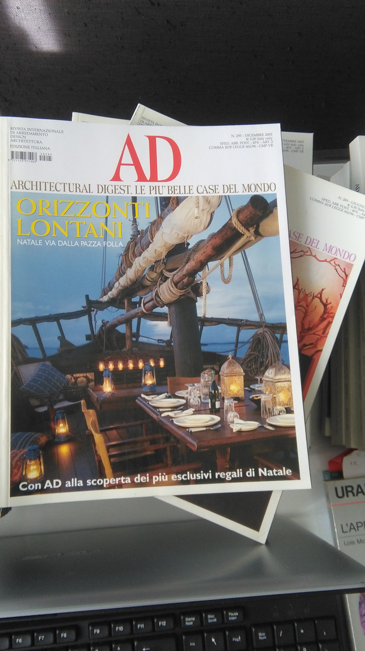 ARCHITECTURAL DIGEST 2005. ANNATA COMPLETA + 5 SUPPLEMENTI