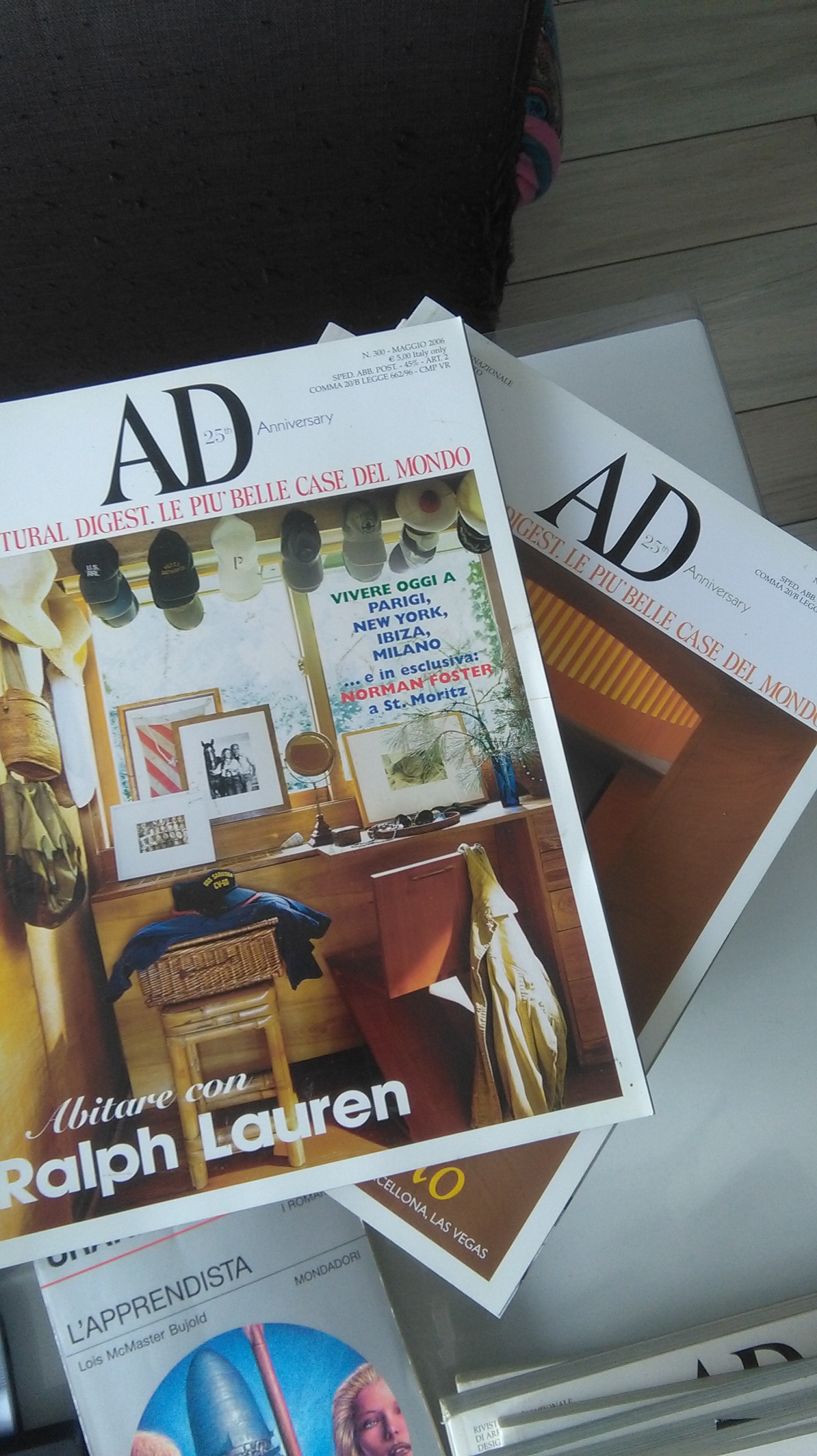 ARCHITECTURAL DIGEST 2006. 11 NUMERI ( MANCA AGOSTO ) + …