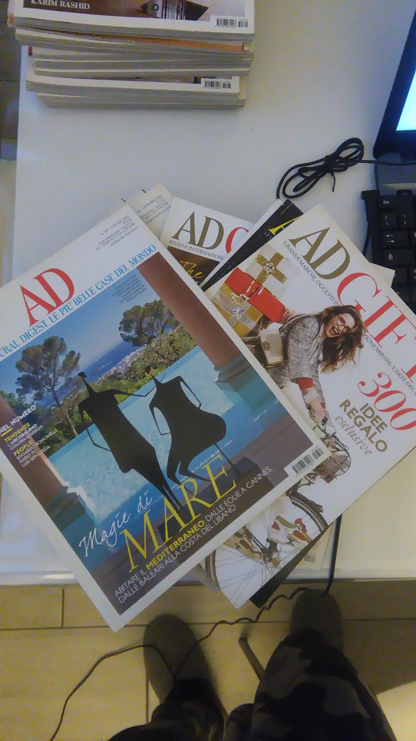 ARCHITECTURAL DIGEST 2014. ANNATA COMPLETA + 4 SUPPLEMENTI