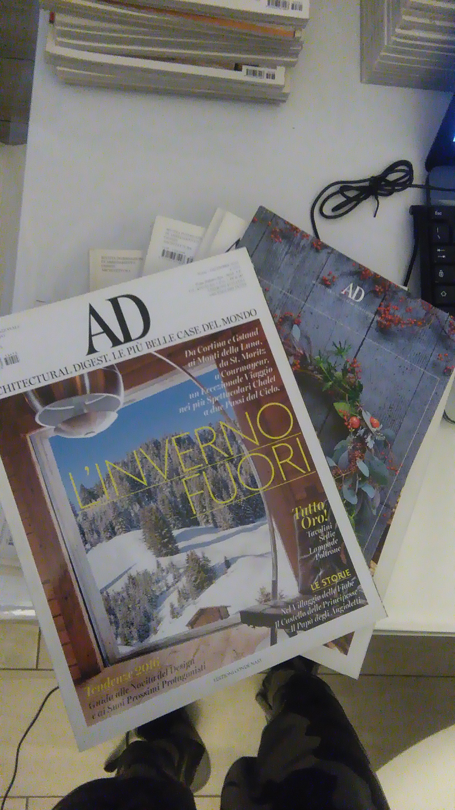 ARCHITECTURAL DIGEST 2015. ANNATA COMPLETA + 5 SUPPLEMENTI