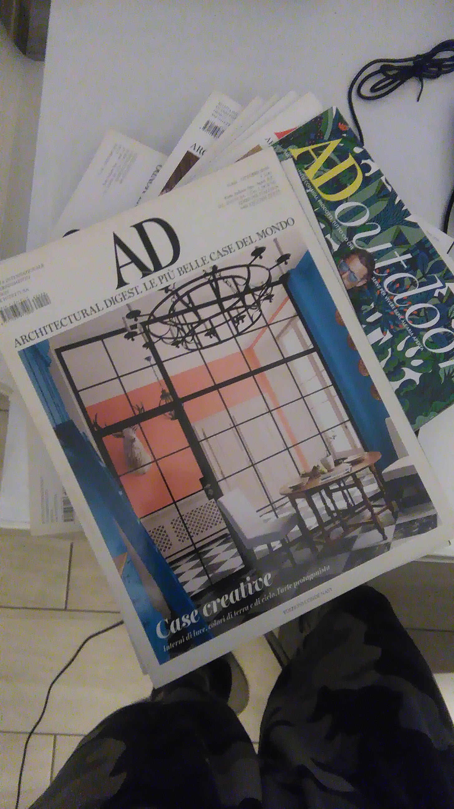 ARCHITECTURAL DIGEST 2016. ANNATA COMPLETA + 4 SUPPLEMENTI