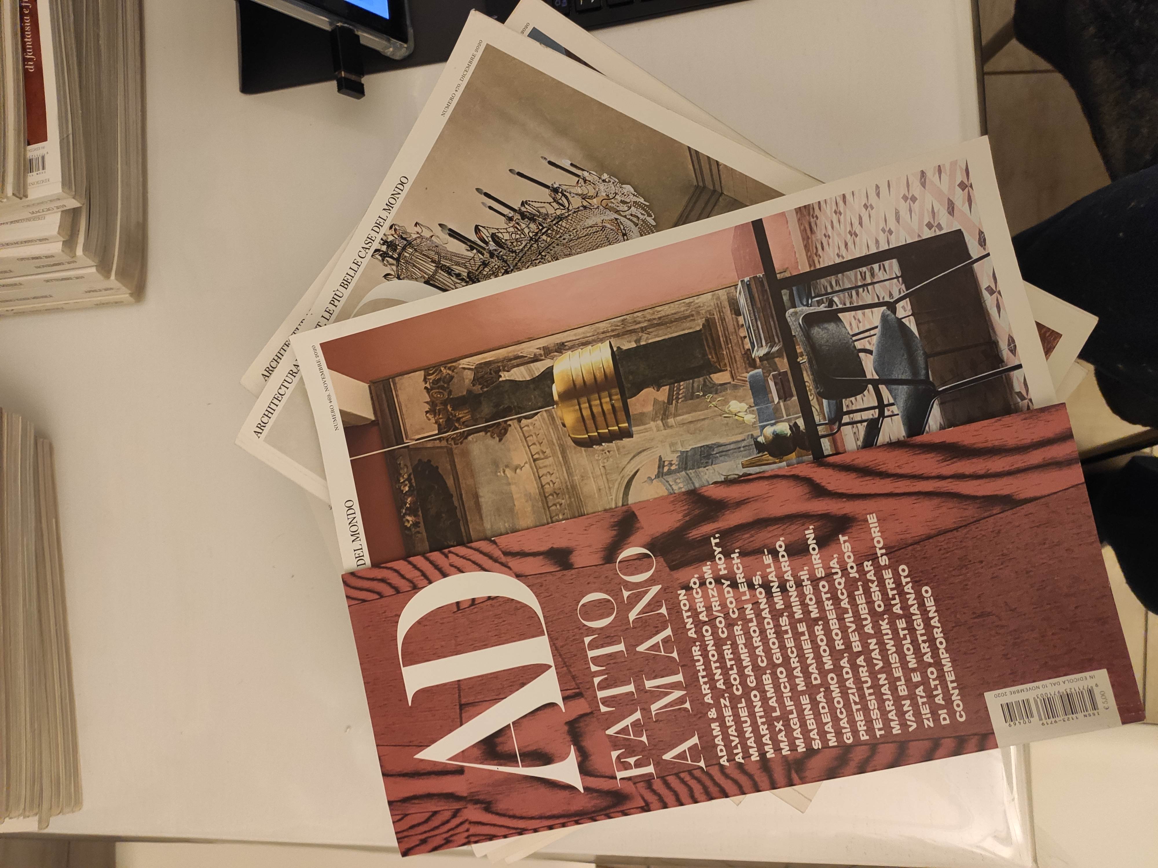 ARCHITECTURAL DIGEST 2020. ANNATA COMPLETA + 3 SUPPLEMENTI