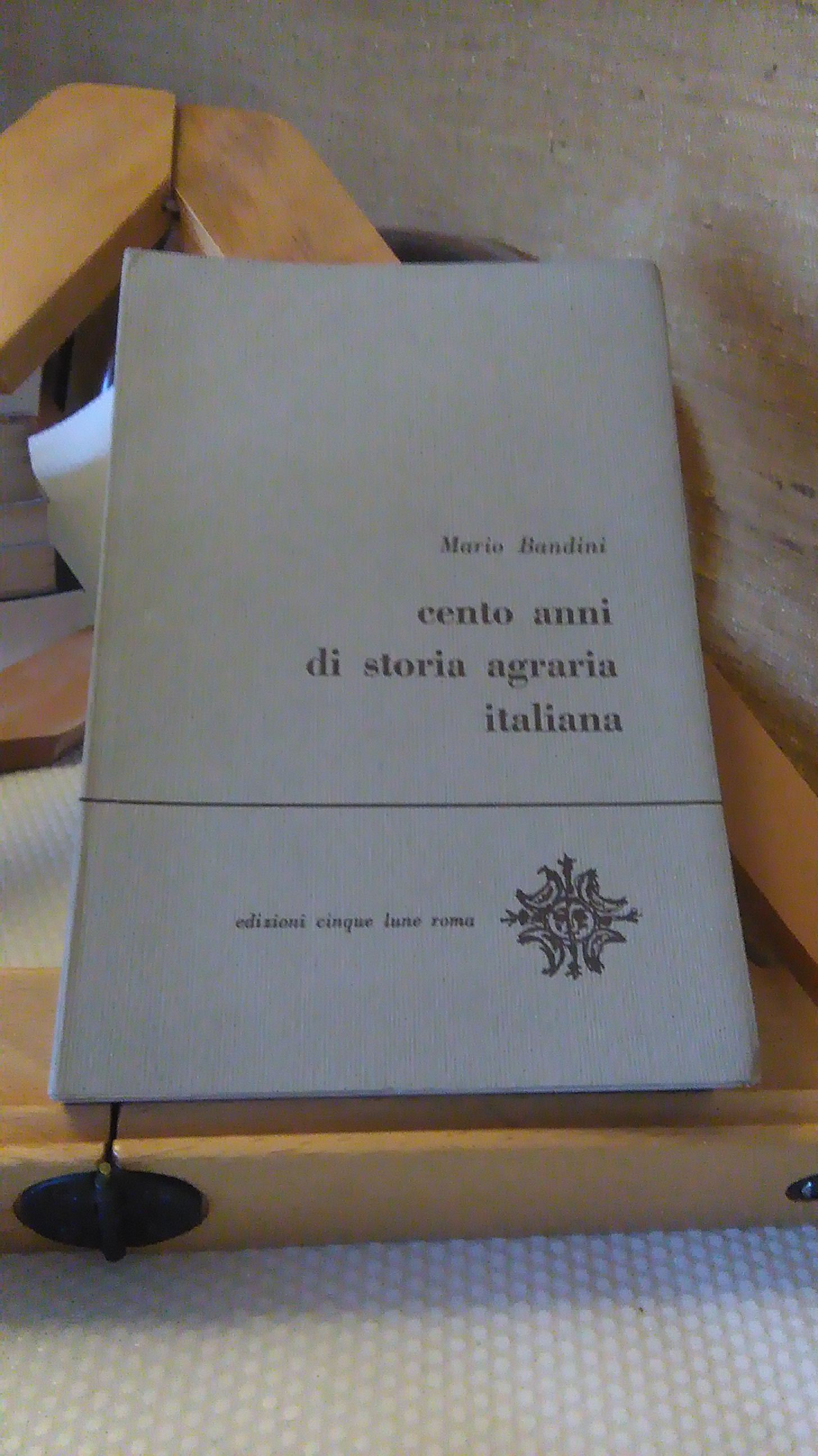 CENTO ANNI DI STORIA AGRARIA ITALIANA
