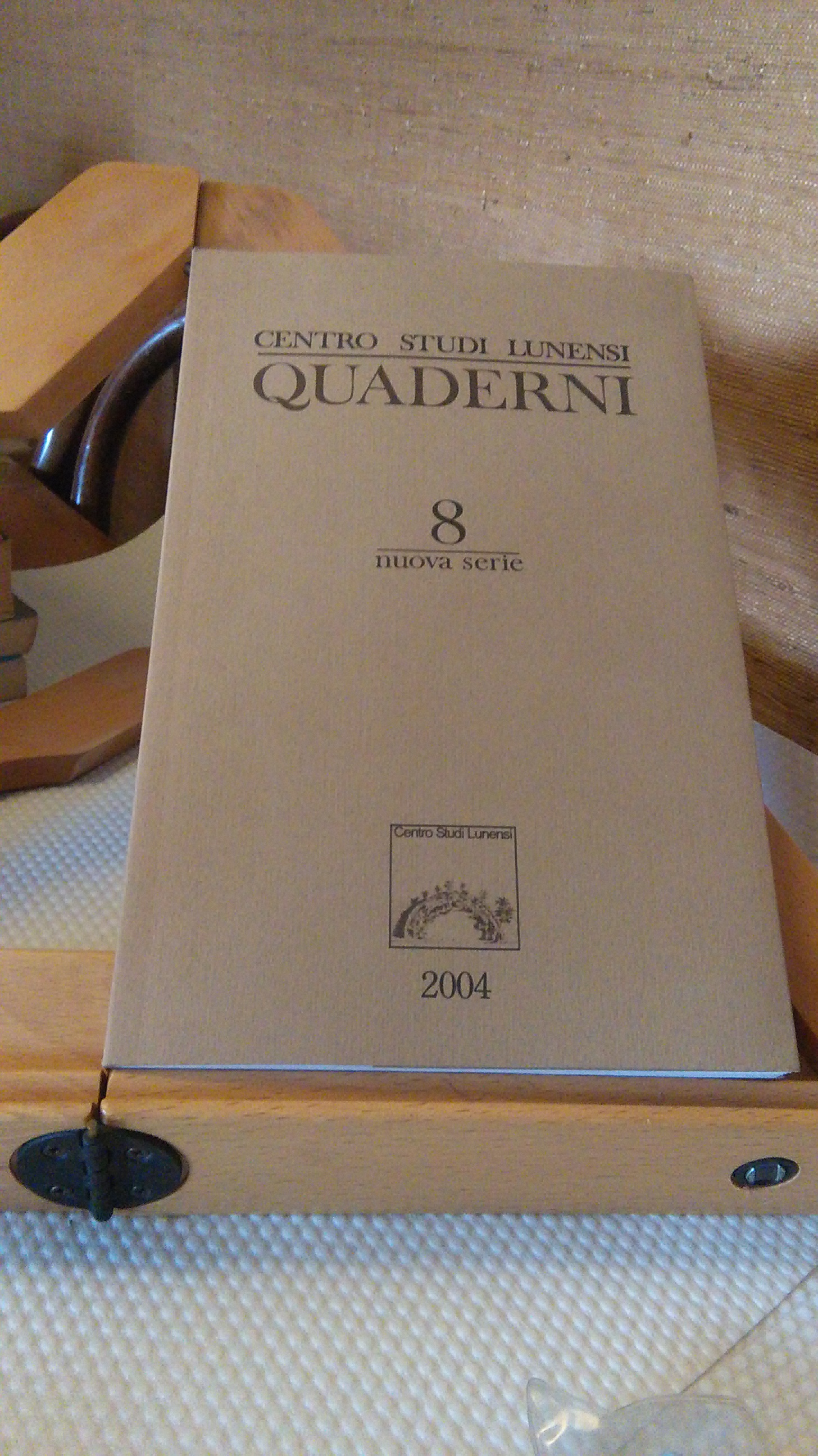 CENTRO STUDI LUNENSI. QUADERNI 8