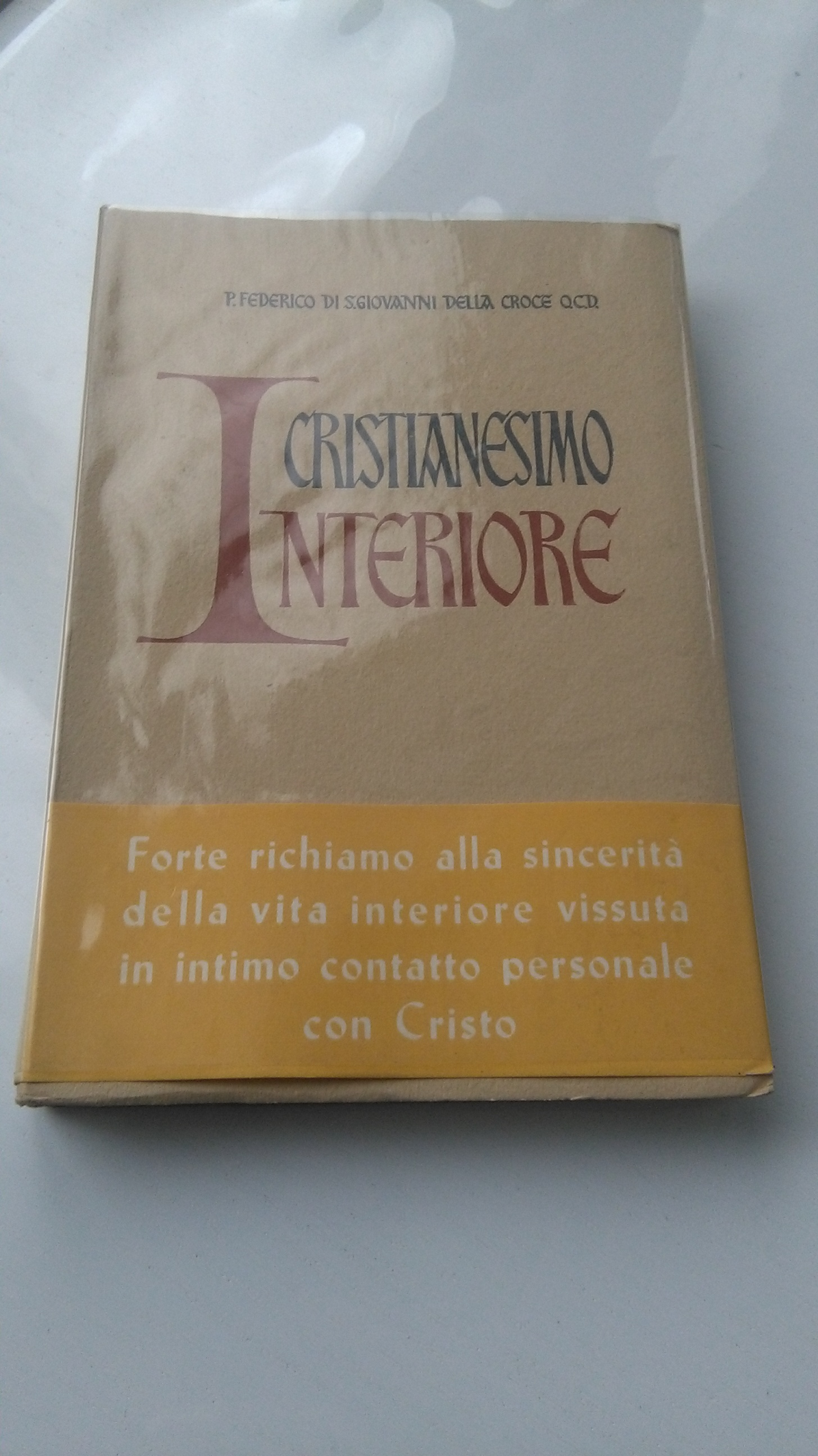 CRISTIANESIMO INTERIORE