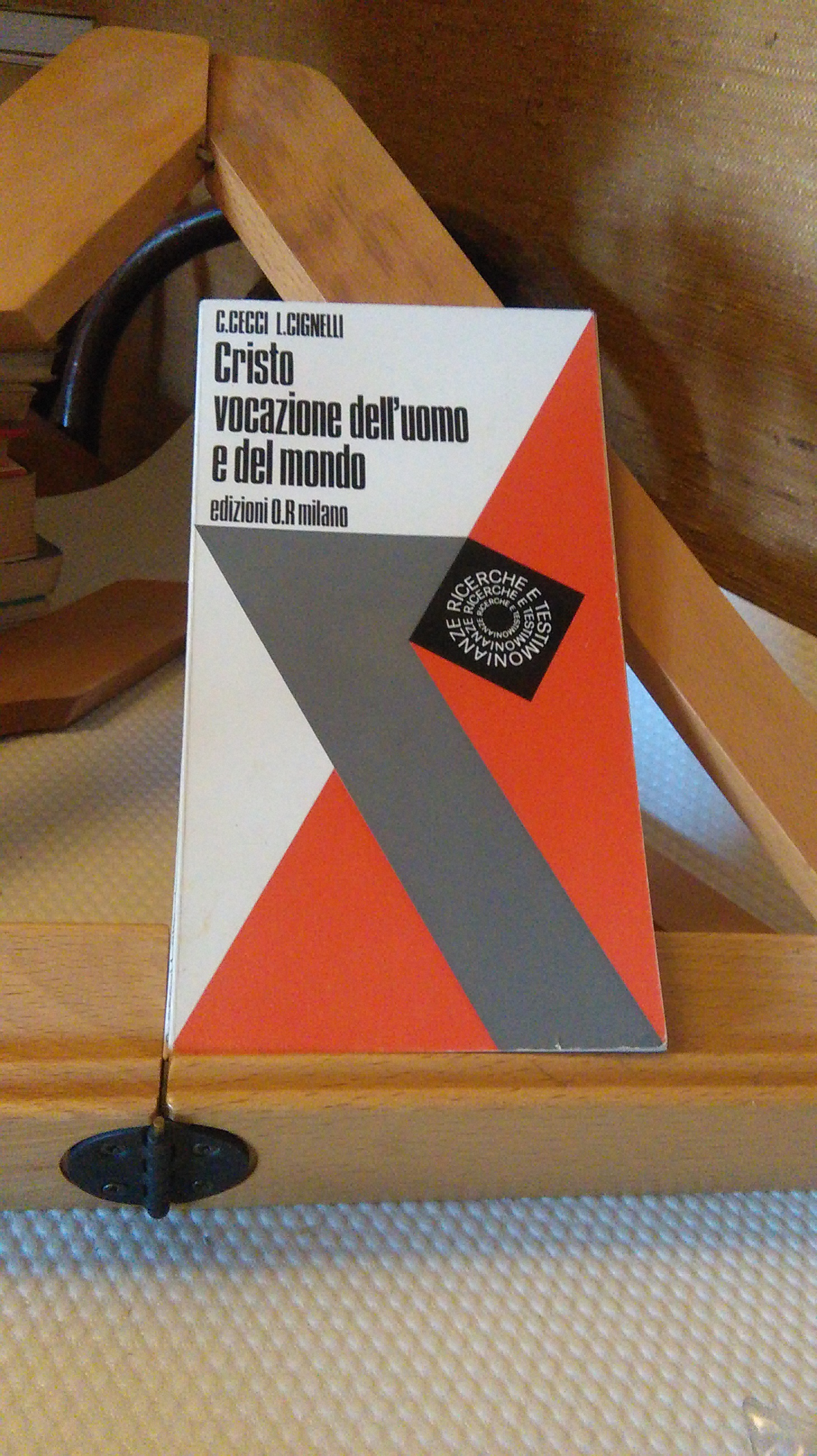 CRISTO VOCAZIONE DELL'UOMO E DEL MONDO