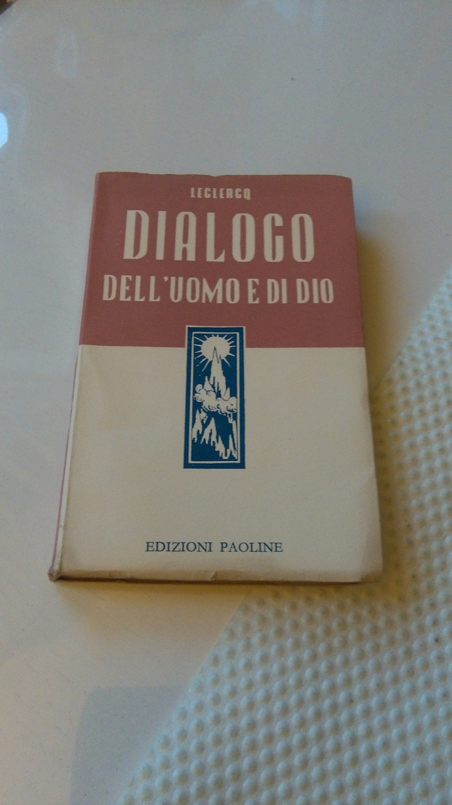 DIAOLOGO DELL'UOMO E DI DIO