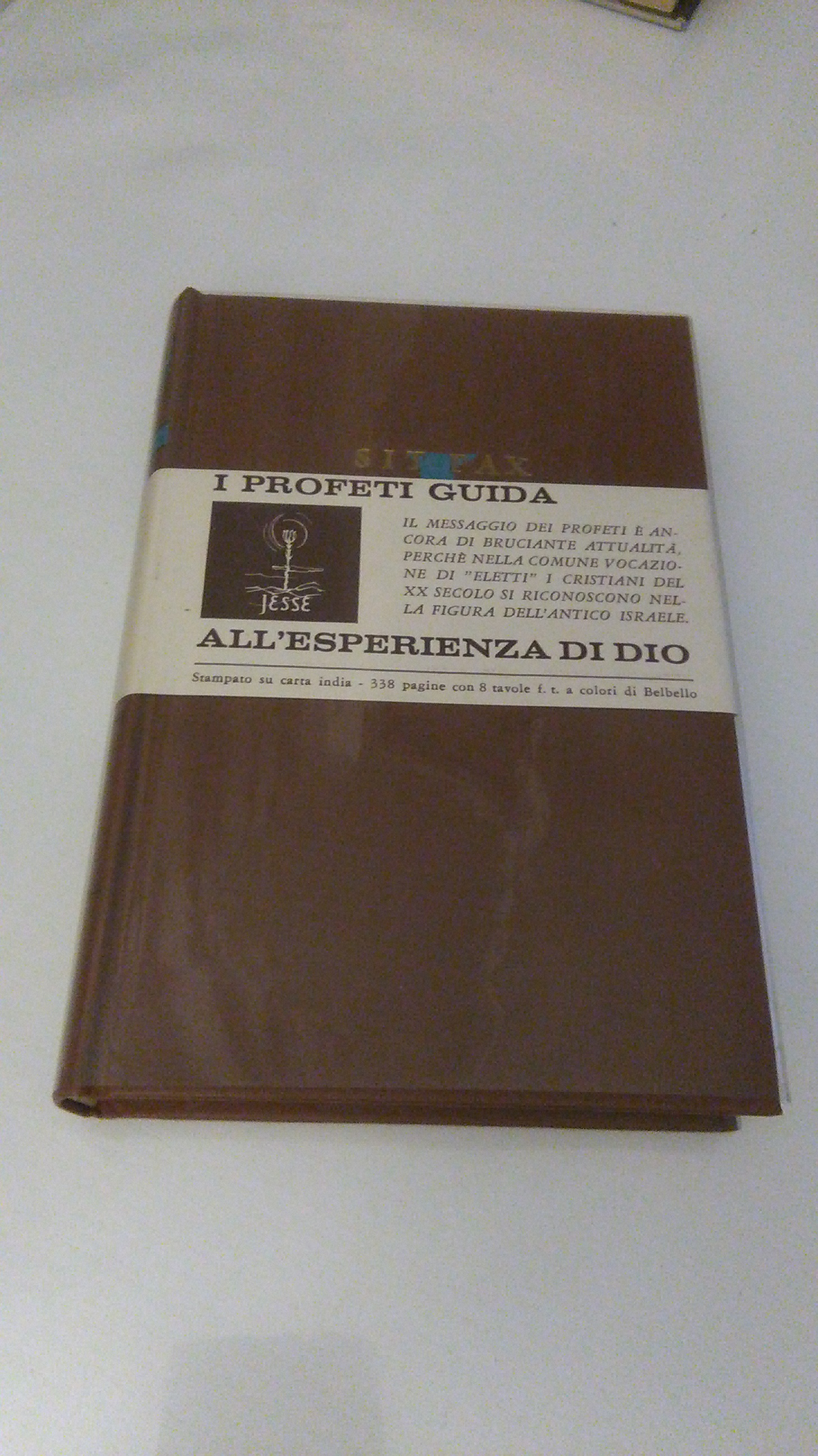 I PROFETI GUIDA ALL'ESPERIENZA DI DIO