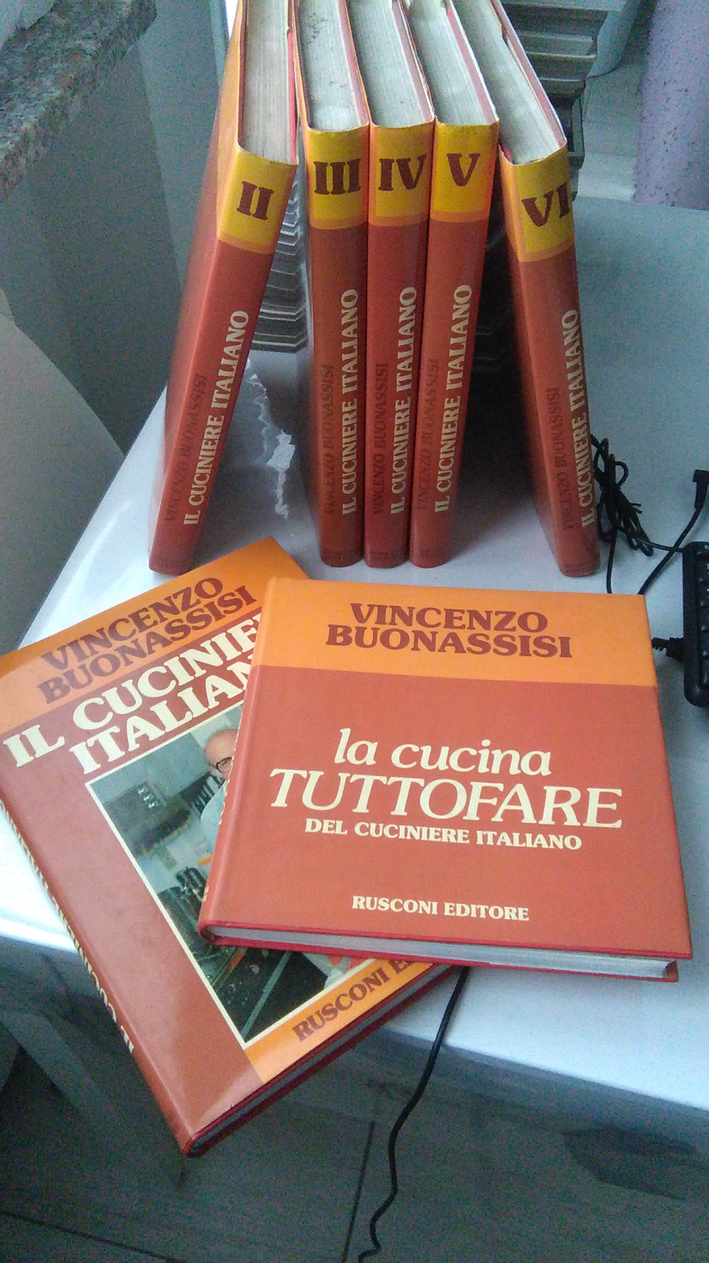 IL CUCINIERE ITALIANO. 6 VOLUMI + LA CUCINA TUTTOFARE DEL …
