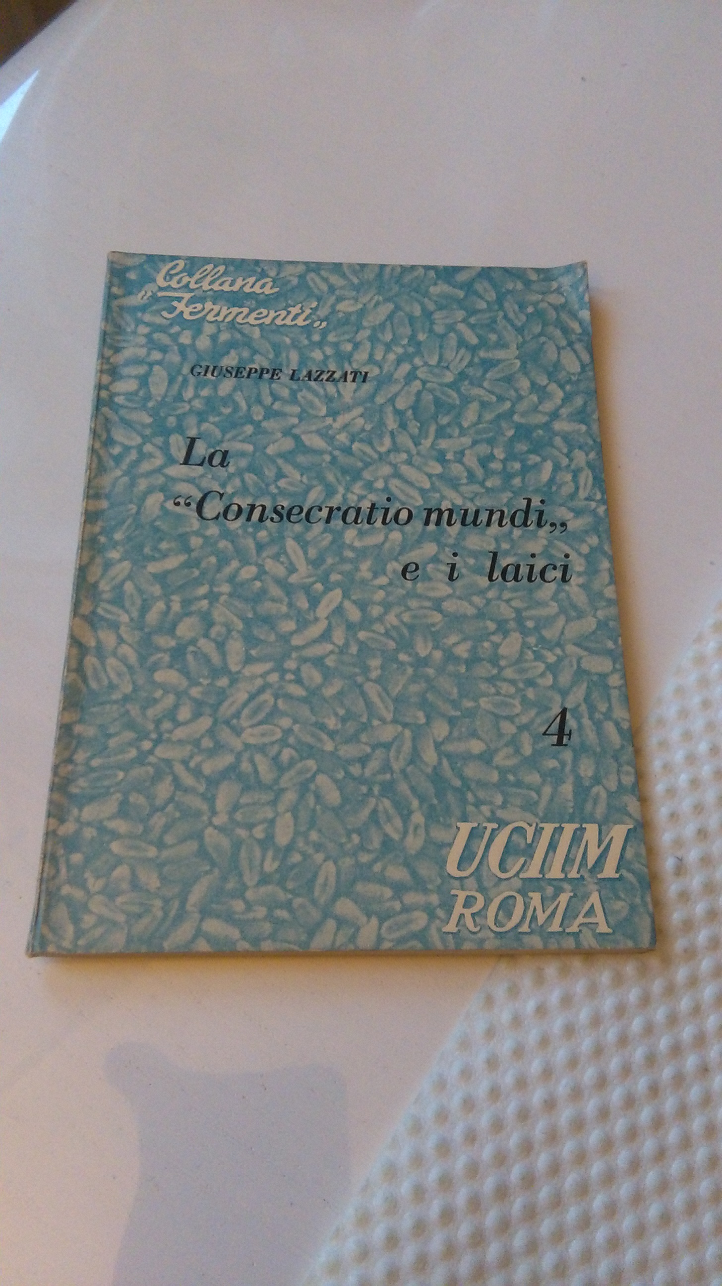 LA CONSECRATIO MUNDI E I LAICI