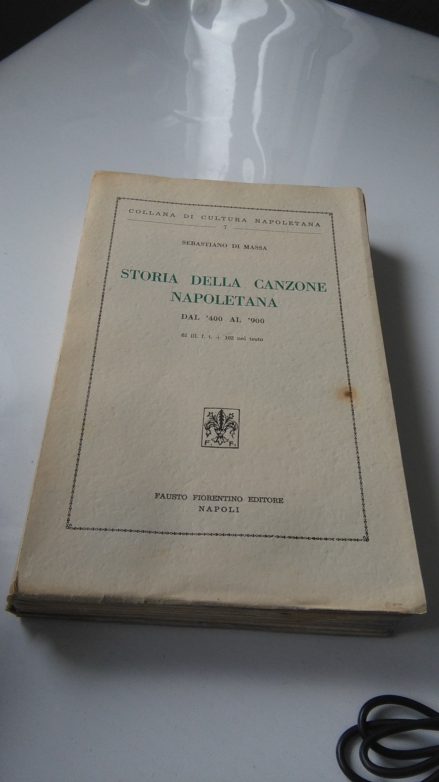 STORIA DELLA CANZONE NAPOLETANA DAL '400 AL '900