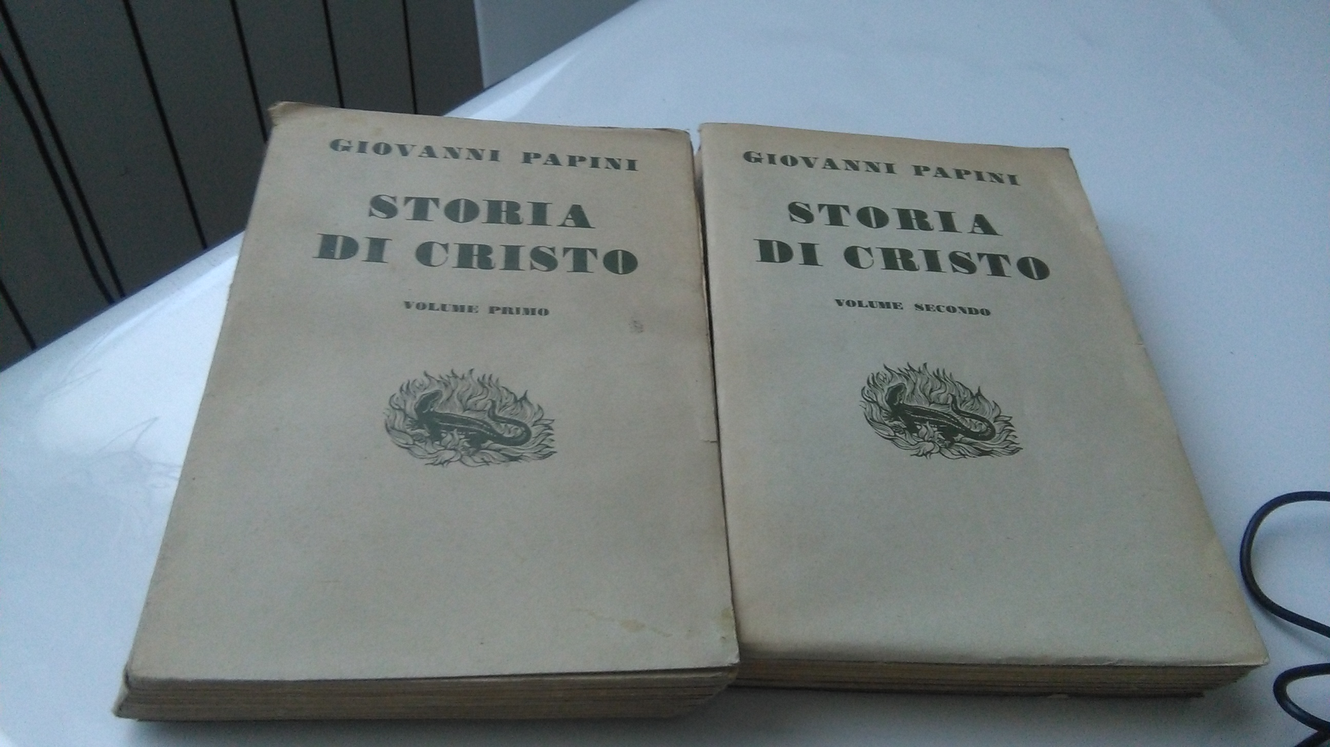 STORIA DI CRISTO VOLUME I E II