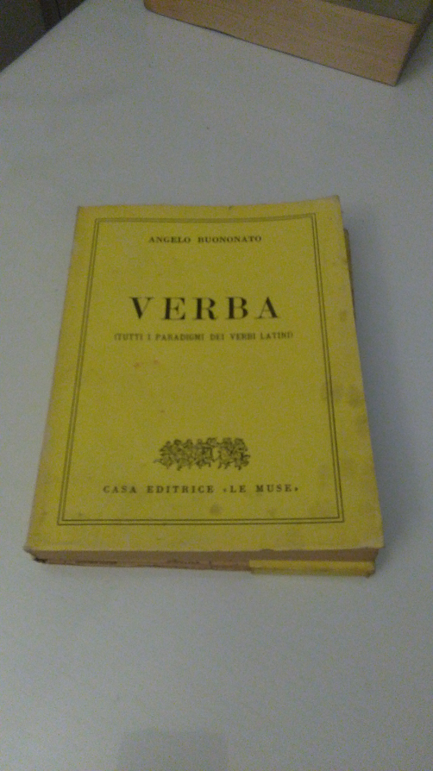 VERBA TUTTI I PARADIGMI DEI VERBI LATINI