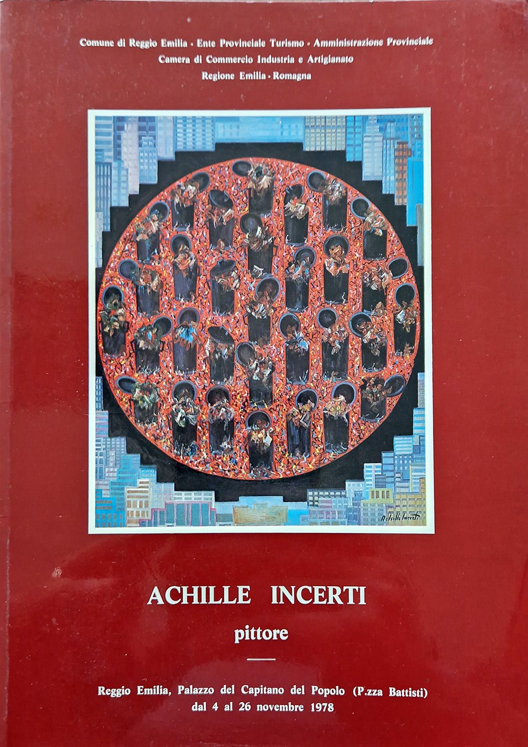 Achille Incerti pittore. Testo di Gabriella Lusetti.