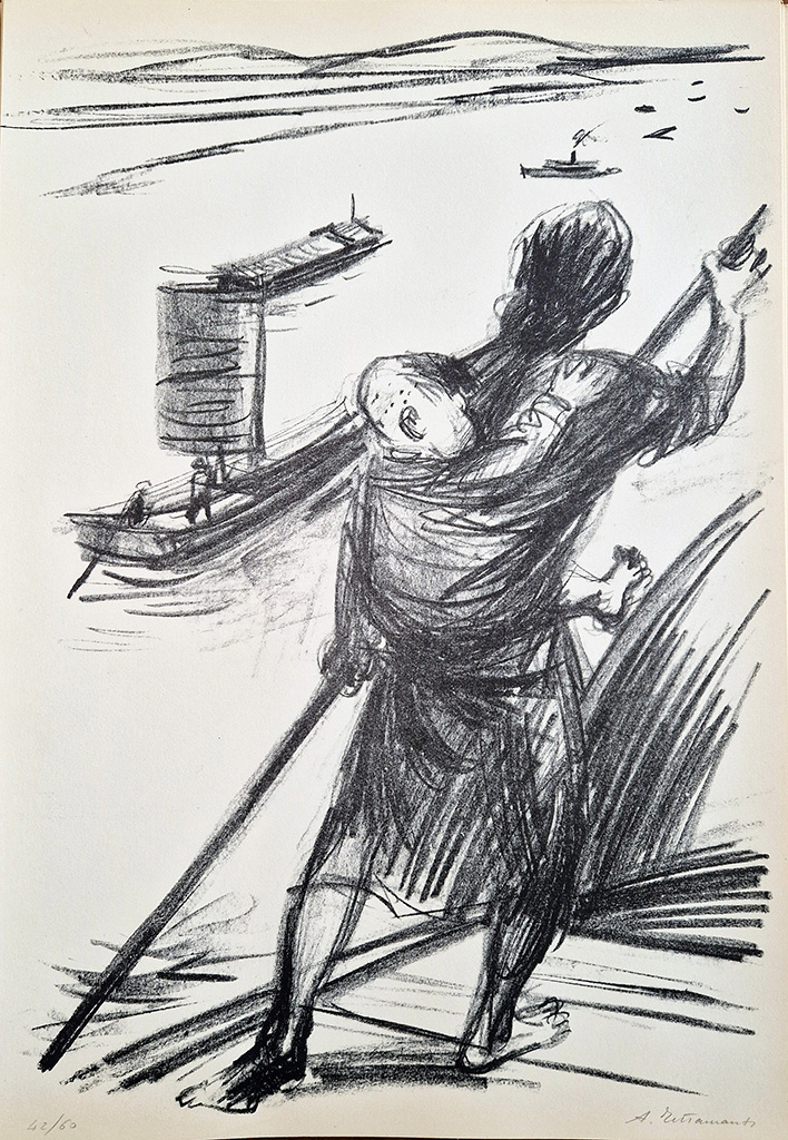 Canton. Sette litografie originali di Ampelio Tettamanti.