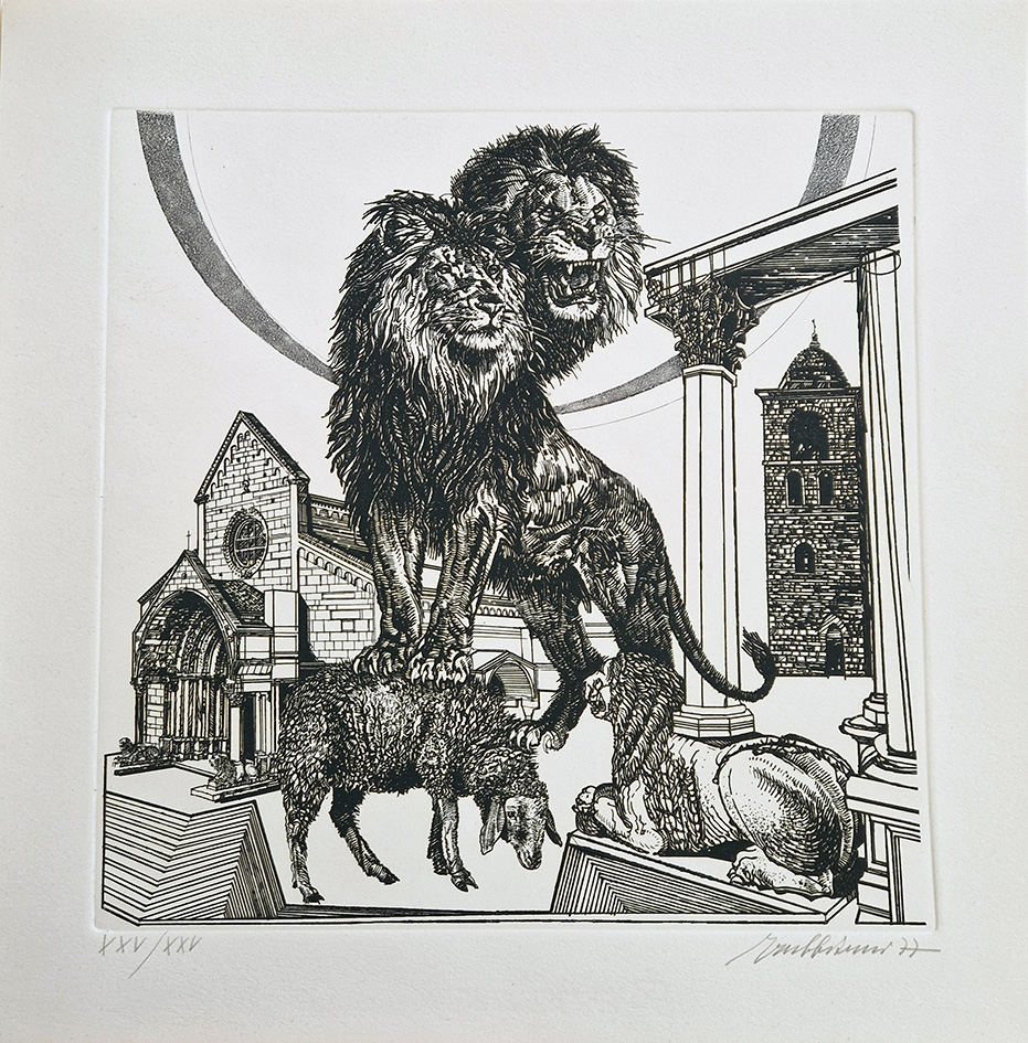 Dorica sustinet ancon. San Ciriaco. Con tre acqueforti di Valeriano …