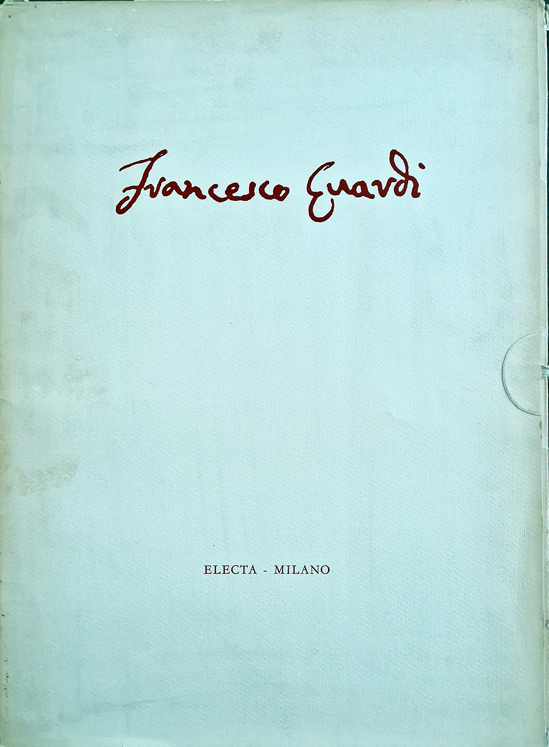 Francesco Guardi. 12 Disegni.