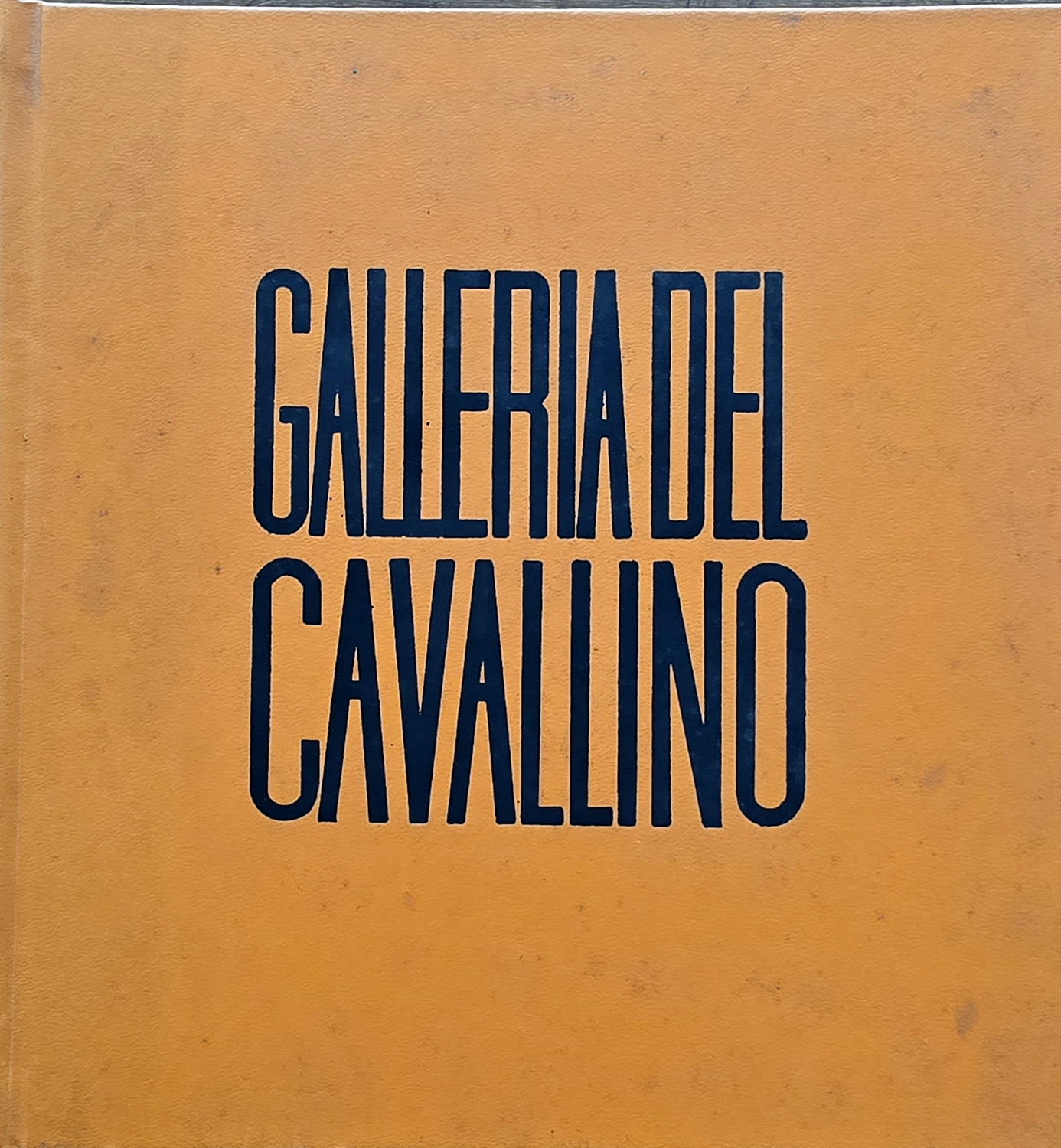 GALLERIA DEL CAVALLINO. Mostre 1966.